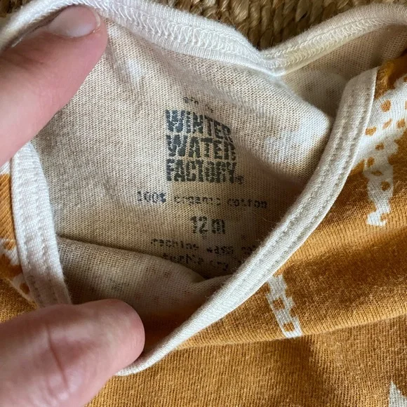 Winter Water Factory Rompers